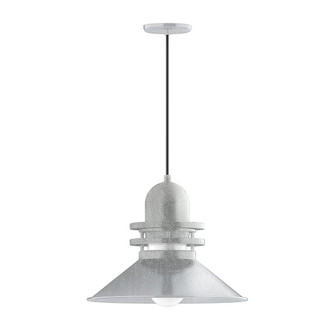 Atomic One Light Pendant in Painted Galvanized (518|PEB15149C27G07)