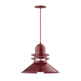 Atomic One Light Pendant in Painted Galvanized (518|PEB15149C04G07)