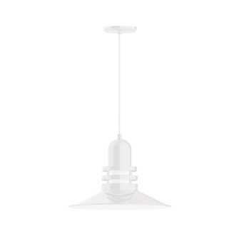 Atomic One Light Pendant in Forest Green (518|PEB14942G07)