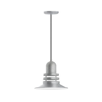 Atomic One Light Pendant in Painted Galvanized (518|PEB14849C25G07)