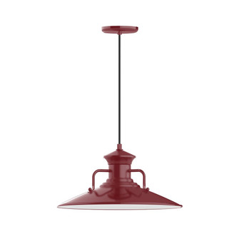 Homestead One Light Pendant in Barn Red (518|PEB14355C22G06)
