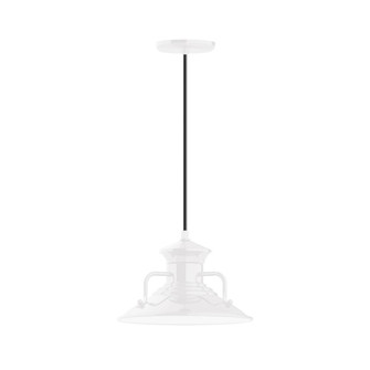 Homestead One Light Pendant in White (518|PEB14244C21G06)