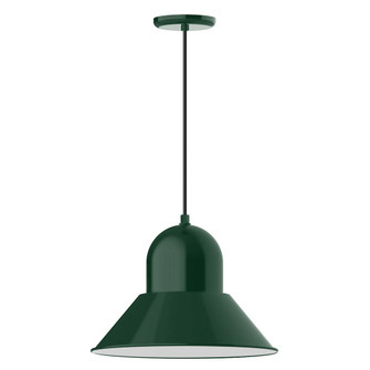 Prima One Light Pendant in Forest Green (518|PEB12542C16)