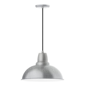 Cafe One Light Pendant in Painted Galvanized (518|PEB10849C16)