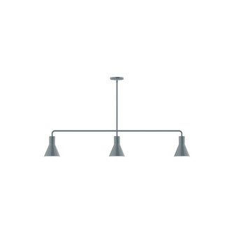 Axis Three Light Linear Pendant in Slate Gray (518|MSN43640)