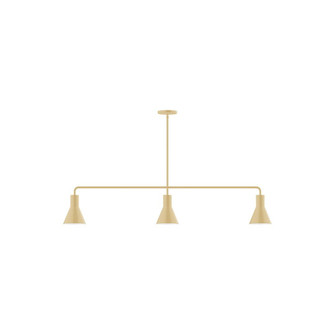 Axis Three Light Linear Pendant in Ivory (518|MSN43617)