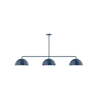Arcade Three Light Linear Pendant in Navy (518|MSN432G1550)