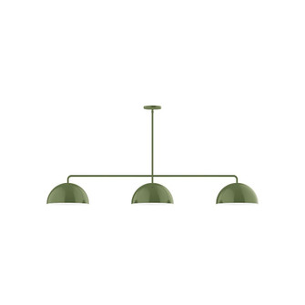 Arcade Three Light Linear Pendant in Fern Green (518|MSN432G1522)