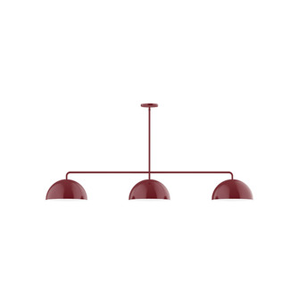 Arcade Three Light Linear Pendant in Barn Red (518|MSN43255)