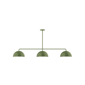 Arcade Three Light Linear Pendant in Fern Green (518|MSN43222)