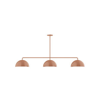 Arcade Three Light Linear Pendant in Terracotta (518|MSN43219)