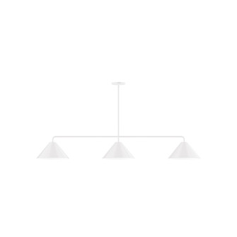 Pinnacle Three Light Linear Pendant in White (518|MSN42244)