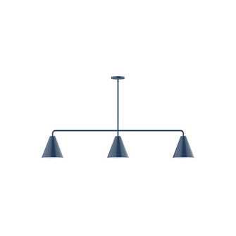 Jynx Three Light Linear Pendant in Navy (518|MSN42050)