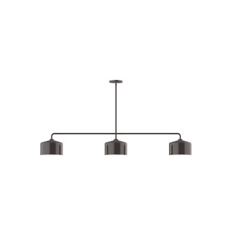 Julia Three Light Linear Pendant in Architectural Bronze (518|MSN41951)