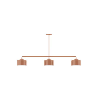 Julia Three Light Linear Pendant in Terracotta (518|MSN41919)