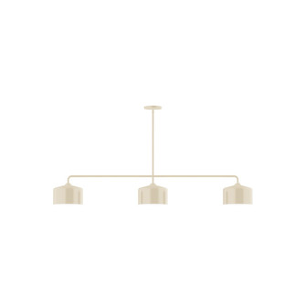 Julia Three Light Linear Pendant in Cream (518|MSN41916)