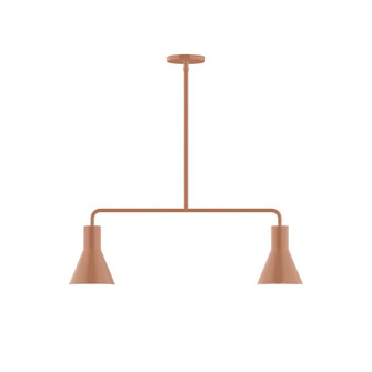 Axis Two Light Linear Pendant in Terracotta (518|MSG43619)
