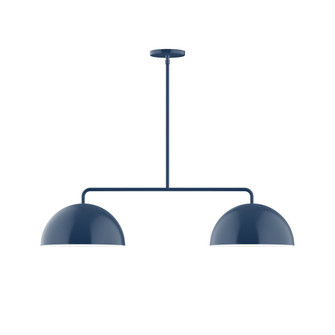 Arcade Two Light Linear Pendant in Navy (518|MSG43250)