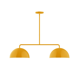 Arcade Two Light Linear Pendant in Bright Yellow (518|MSG43221)