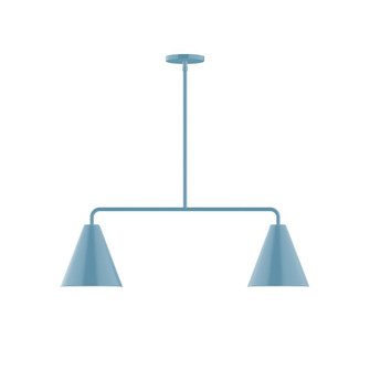 Axis Two Light Linear Pendant in Light Blue (518|MSG42054)