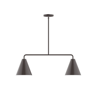 Jynx Two Light Linear Pendant in Architectural Bronze (518|MSG42051)