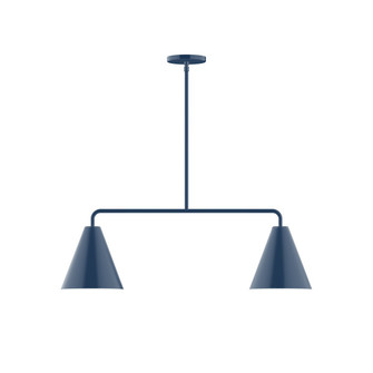 Jynx Two Light Linear Pendant in Navy (518|MSG42050)
