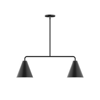 Jynx Two Light Linear Pendant in Black (518|MSG42041)