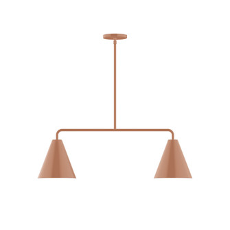Jynx Two Light Linear Pendant in Terracotta (518|MSG42019)