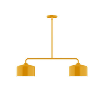 Axis Two Light Linear Pendant in Bright Yellow (518|MSG41921)