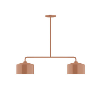 Julia Two Light Linear Pendant in Terracotta (518|MSG41919)