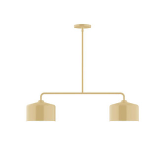 Axis Two Light Linear Pendant in Ivory (518|MSG41917)