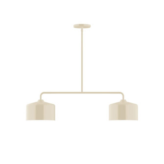 Axis Two Light Linear Pendant in Cream (518|MSG41916)