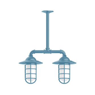 Vaportite Two Light Pendant in Light Blue (518|MSA05254G07)