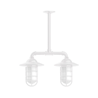 Vaportite Two Light Pendant in White (518|MSA05244T36G07)
