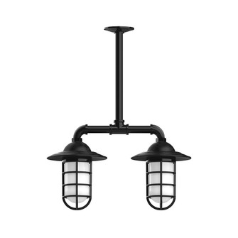 Vaportite Two Light Pendant in Black (518|MSA05241G07)