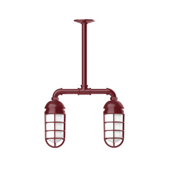 Vaportite Two Light Pendant in Barn Red (518|MSA05055T24G07)