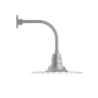 Radial One Light Wall Mount in Painted Galvanized (518|GNU15949B01G06)
