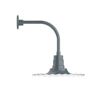 Radial One Light Wall Mount in Slate Gray (518|GNU15940B01G06)
