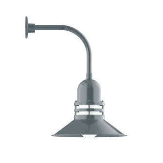 Atomic One Light Wall Mount in Slate Gray (518|GNU15040B01G07)