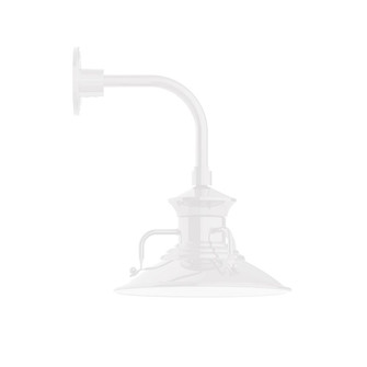 Homestead One Light Wall Mount in White (518|GNT14244G06)
