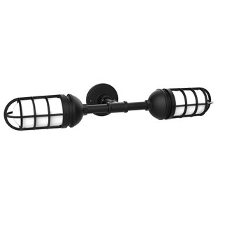 Vaportite Two Light Wall Mount in Black (518|GNQ05041G07)