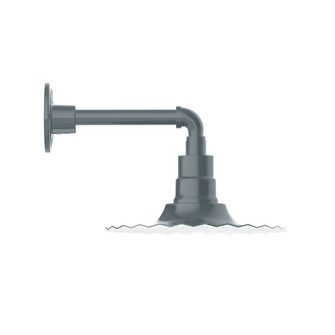 Radial One Light Wall Mount in Slate Gray (518|GNN15840G06)