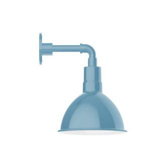 Deep Bowl One Light Wall Mount in Light Blue (518|GNM11554G06)