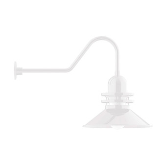 Atomic One Light Wall Mount in White (518|GNC15144B01G07)