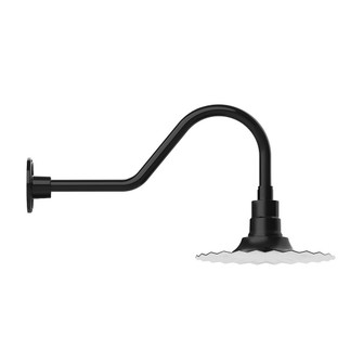 Radial One Light Wall Mount in Black (518|GNB15841G06)