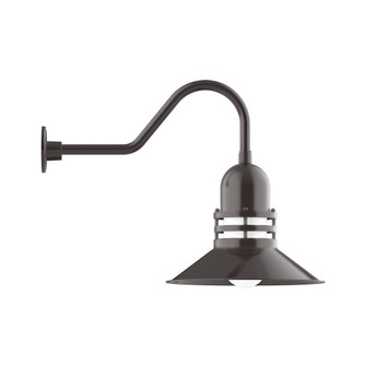 Atomic One Light Wall Mount in Architectural Bronze (518|GNB15051G07)