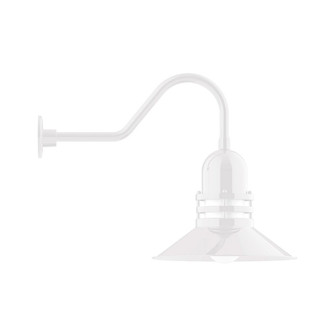 Atomic One Light Wall Mount in White (518|GNB15044G07) Atomic One Light Wall Mount in White (518|GNB15044G07)