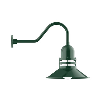 Atomic One Light Wall Mount in Forest Green (518|GNB15042G07)