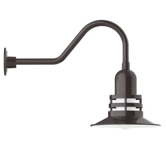 Atomic One Light Wall Mount in Architectural Bronze (518|GNB14851B01G07)