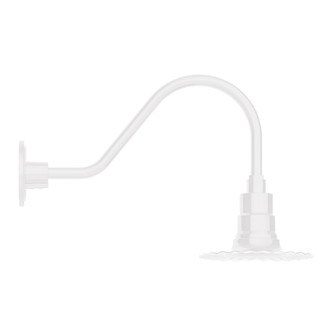 Radial One Light Wall Mount in White (518|GNA15744B03G06)